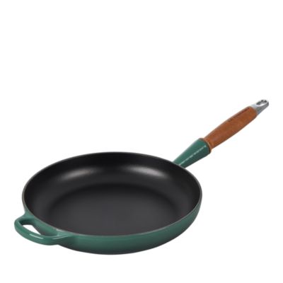 Le Creuset - Enameled Cast Iron Alpine Wood Handle Fry Pan, 2.25 Qt