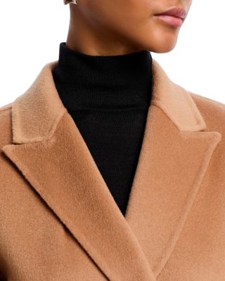 The Nora Wool Silk and Cashmere Coat