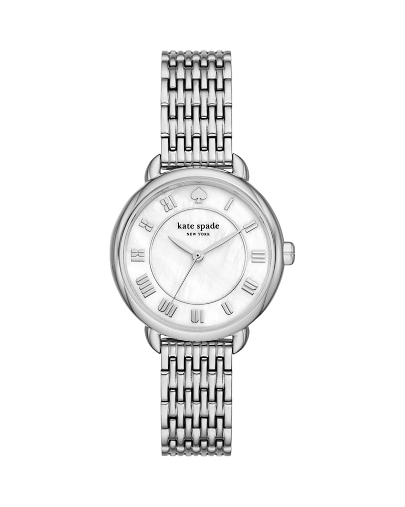 Kate Spade Women's Lily Avenue Stainless Steel Watch 34mm In Silver