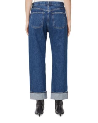 Fran High Rise Straight Jeans