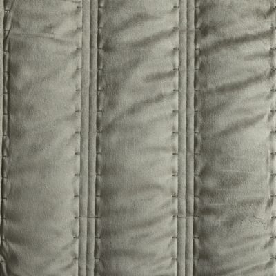 Velvet Linear Stitch 3 Piece Quilt Set, Queen