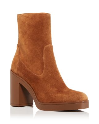 Stuart Weitzman - Women's Bethenny 80 Block Heel Booties