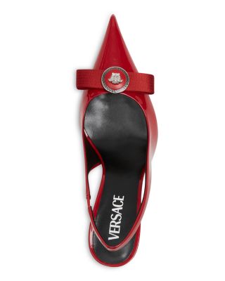 Women's Gianni Ribbon 85 mm Slingback Pumps