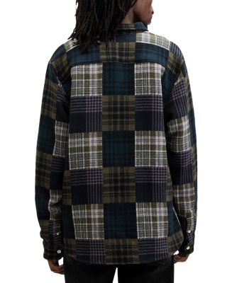 Hopton Patchwork Check Overshirt