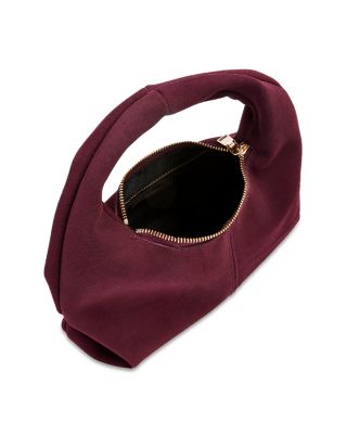 Small Suede Hobo Bag