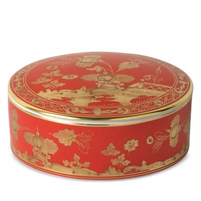 Ginori 1735 Oriente Italiano Round Box with Cover