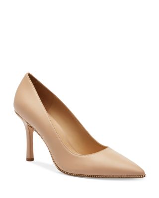 Women's Samantha Leather Pointed Pumps