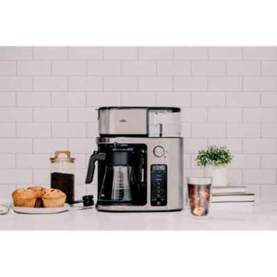 Braun MultiServe Plus 10- Cup Drip Coffee Maker with Cold Brew