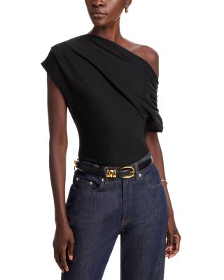 A.L.C. - Alice Asymmetric Draped Tee