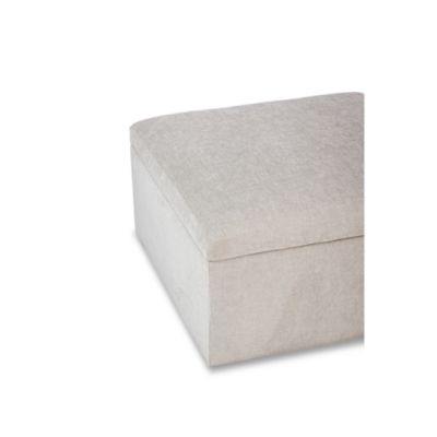 Alice Medium Square Storage Ottoman, in Fabric