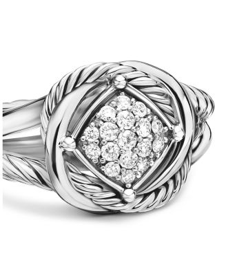 Infinity Ring with Diamonds