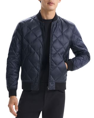 Theory - Quilted Down Bomber Jacket