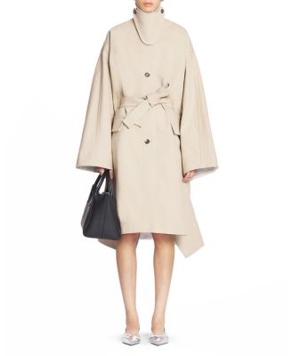 Lanvin - Cape Coat With A Collar