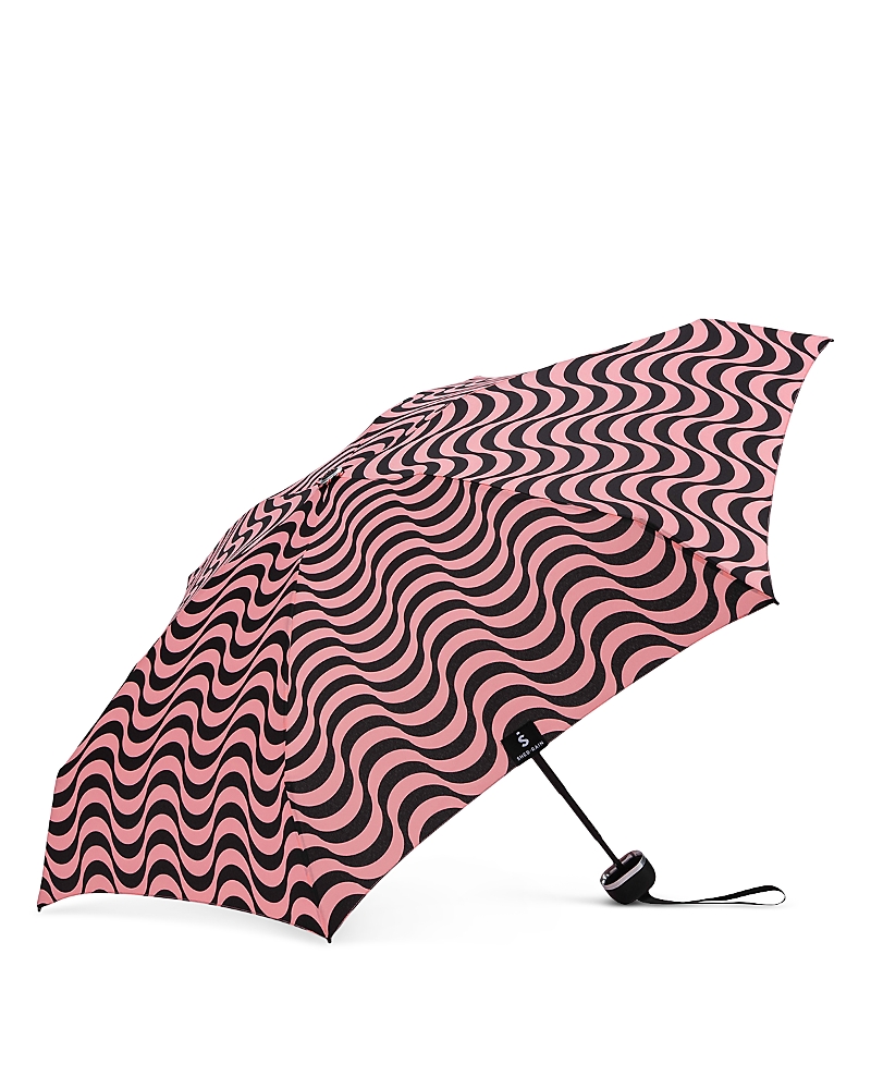 Shedrain Compact Manual Umbrella In Illusion