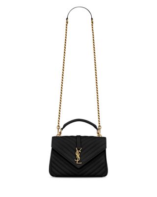  College Mini Handbag in Quilted Suede