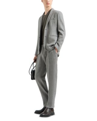 Textured Stretch Blazer