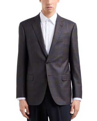 Emporio Armani - Plaid Wool Blazer