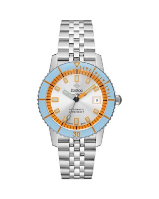 Compression Diver Automatic Stainless Steel Watch, 40mm