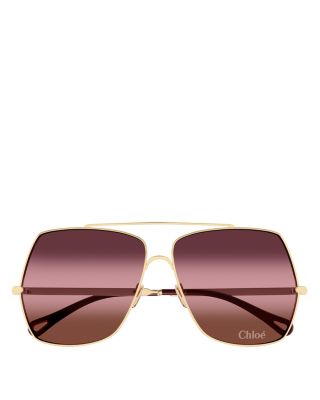 Aly Square Sunglasses, 62mm
