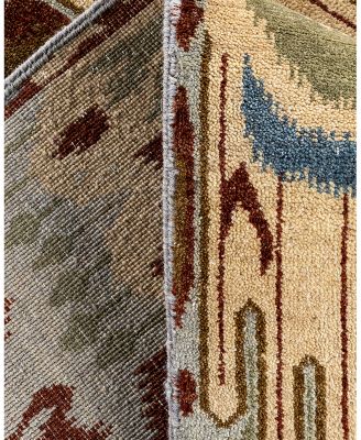 Bloomingdale&#39;s Indo Ikat M6183 Area Rug, 9&#39;1&amp;quot; x 12&#39;4&amp;quot;