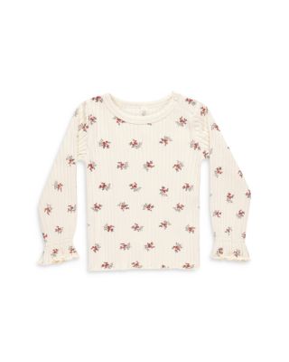 Rylee + Cru - Girls' Ribbed Long Sleeved Top - Little Kid