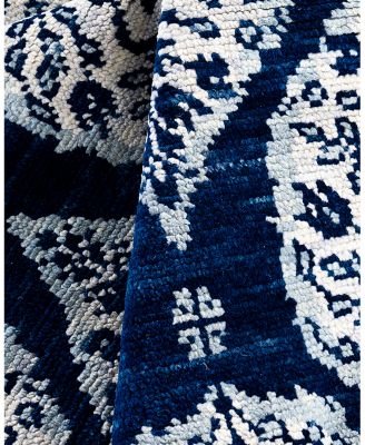 Bloomingdale's Indo Floral M7072 Area Rug, 9'1" x 11'8"