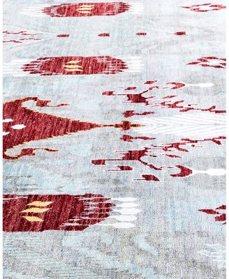 Bloomingdale's Indo Ikat M6234 Area Rug, 9'1" x 12'4"