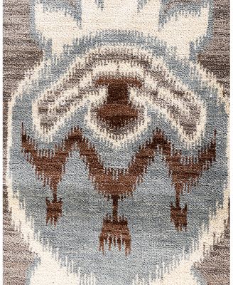 Bloomingdale's Indo Ikat M6133 Area Rug, 9'1" x 12'5"