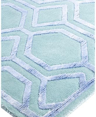 Bloomingdale's Indo Modern M7612 Area Rug, 8'1" x 9'10"