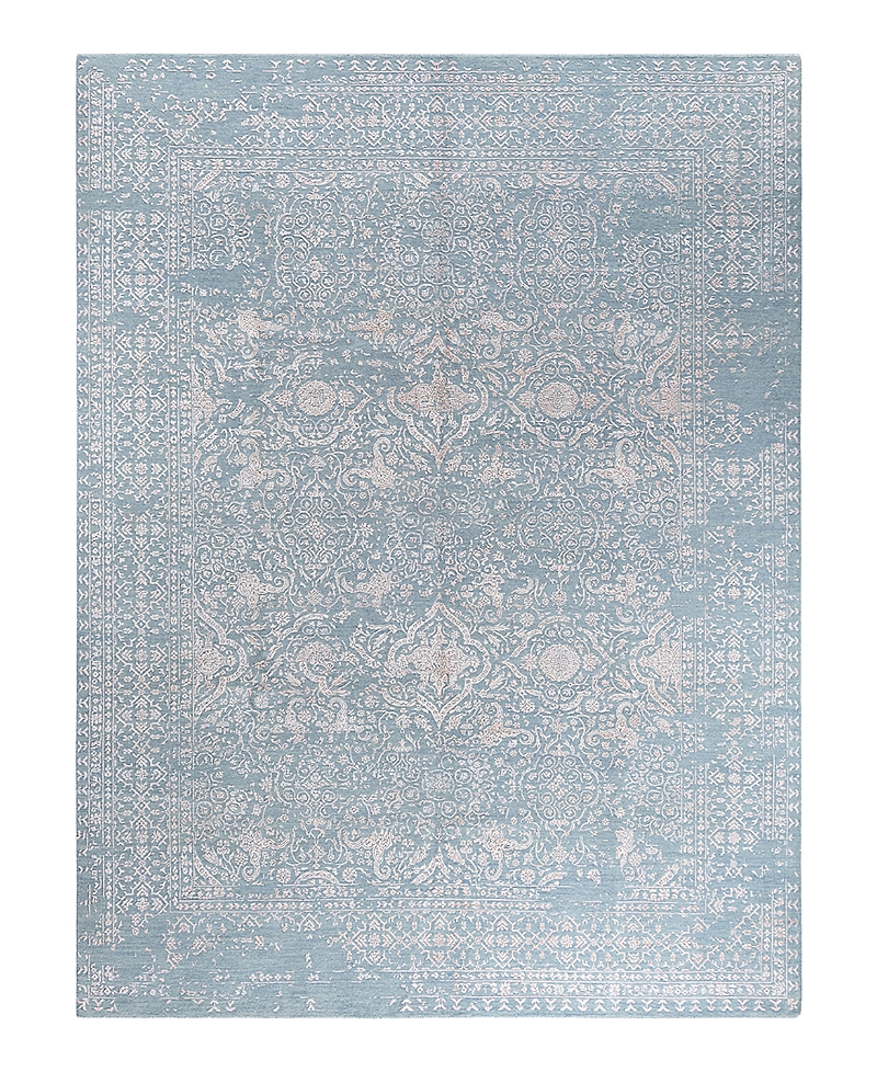 Bloomingdale's Indo Ikat M8439 Area Rug, 9' X 11'10 In Gray