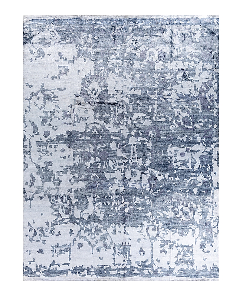Bloomingdale's Indo Modern M6891 Area Rug, 9'2 X 12'4 In Gray