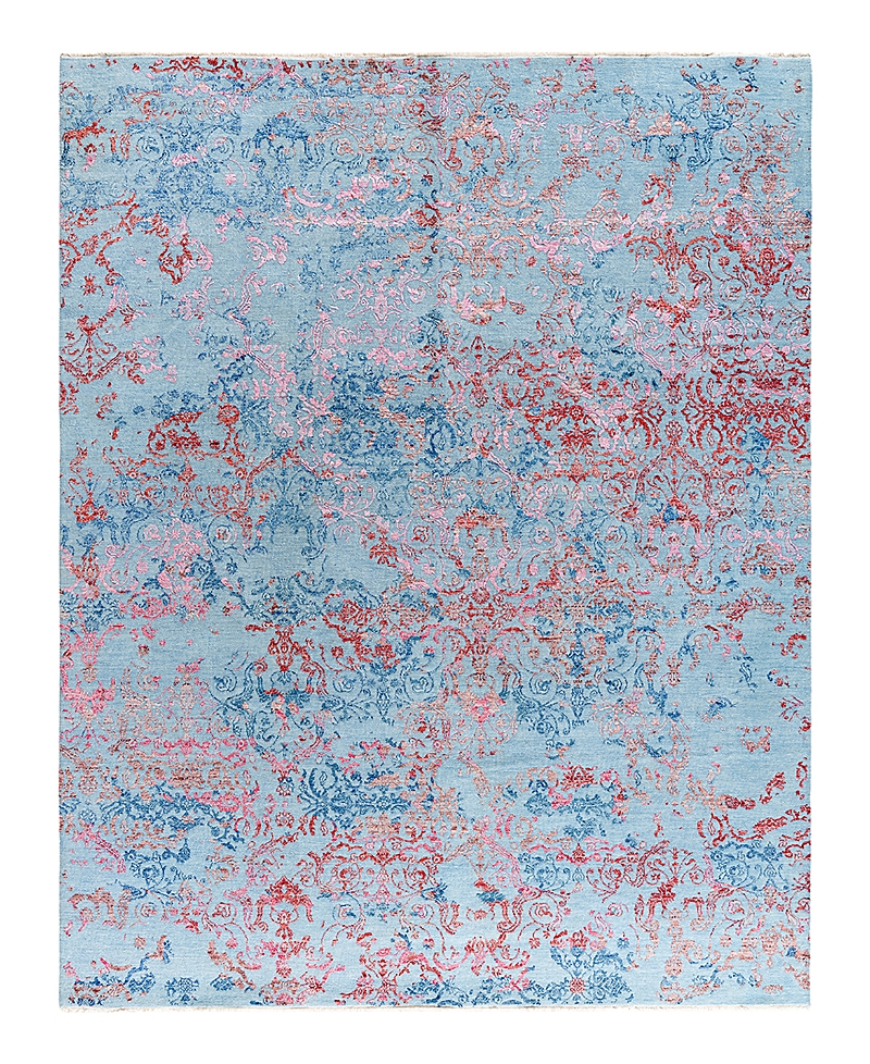 Bloomingdale's Indo Ikat M7881 Area Rug, 8'2 X 10'2 In Rust