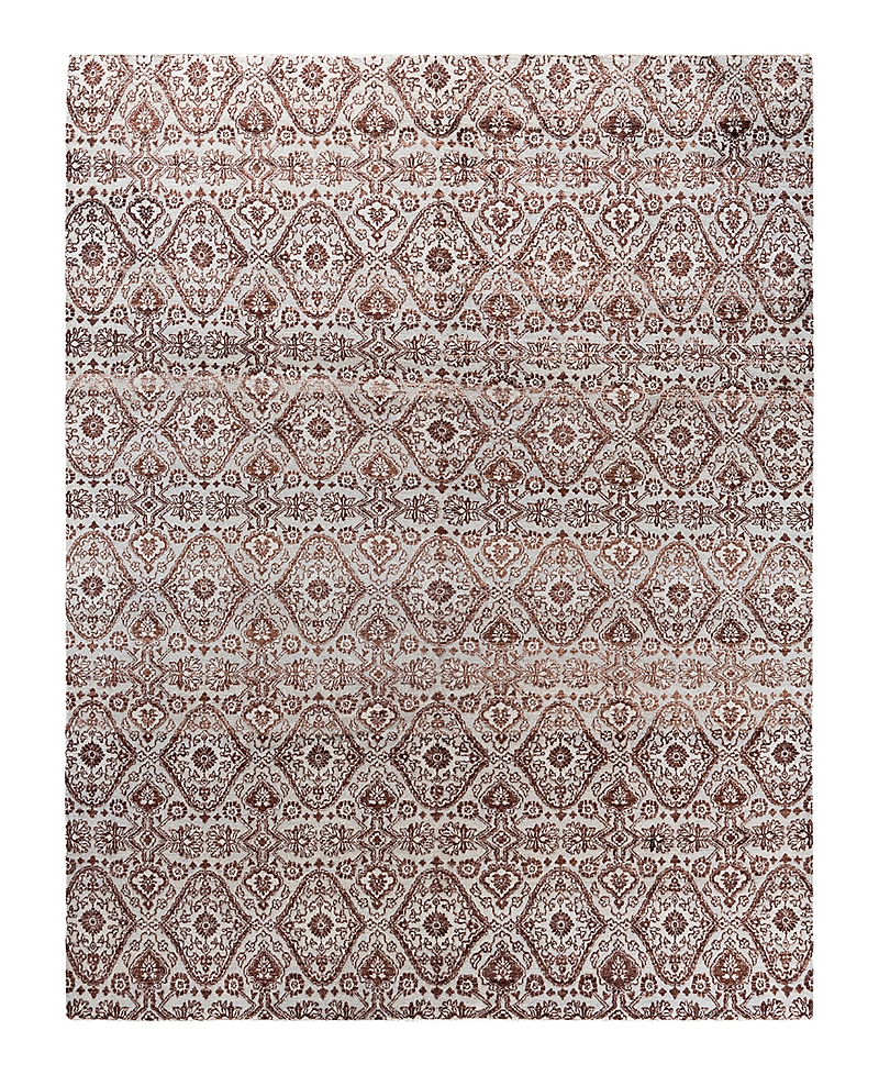 Bloomingdale's Indo Ikat M6957 Area Rug, 8' X 10' In Gray