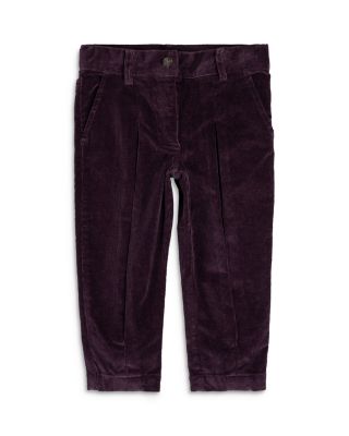 Miles The Label - Girls' Plum Corduroy Girl's Pants - Little Kid