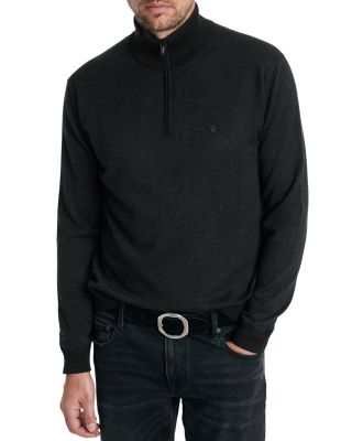 John Varvatos - Grand Birdseye Half Zip Sweater