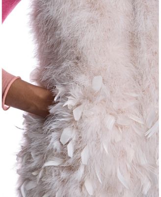 Feather Vest