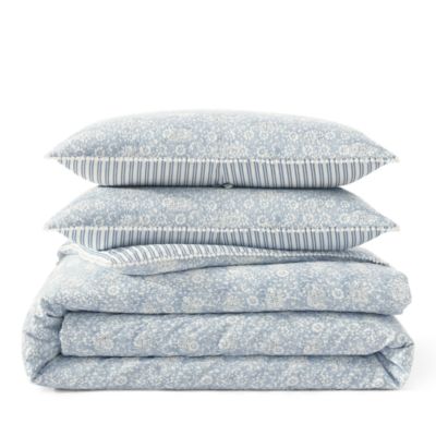 Ikat Eyelet Duvet Cover Set, King