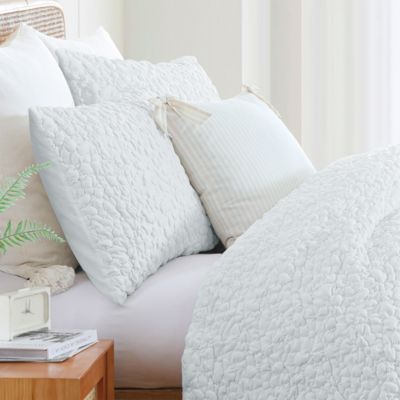 Pinstripe Bow Decorative Pillow, 20&amp;quot; x 20&amp;quot;