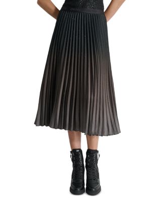 DKNY - Pleated Midi Skirt