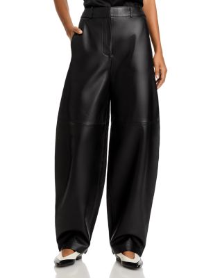 CO - High Waist Leather Balloon Pants