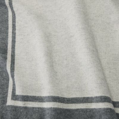 Viletta Cotton, Wool & Cashmere Blend Throw