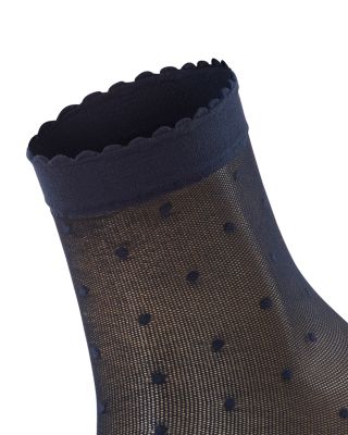 Sheer Dot Ankle Socks