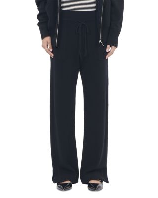 The Kooples - Straight Leg Ribbed Waist Pants