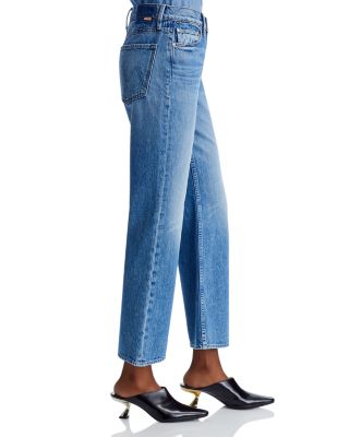 The Bookie Flooded Wide Leg Jeans in Deans List