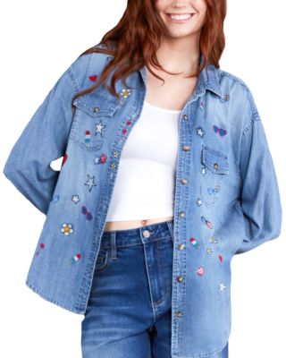 Billy T - Celebration Embroidered Chambray Shirt