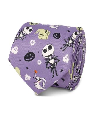 Purple Nightmare Before Christmas Tie