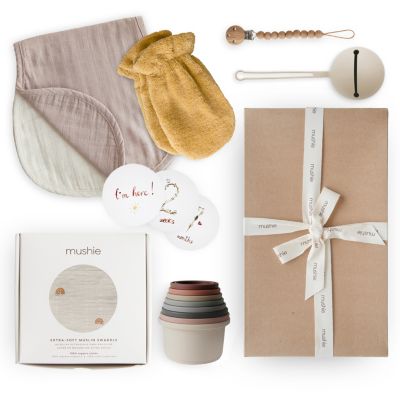 Mushie - Newborn Gift Set Jumbo