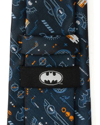 Batman Batmobile Silk Tie