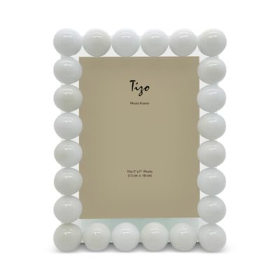 White Crystal Glass Single Bubble Frame, 4&amp;quot; x 6&amp;quot;
