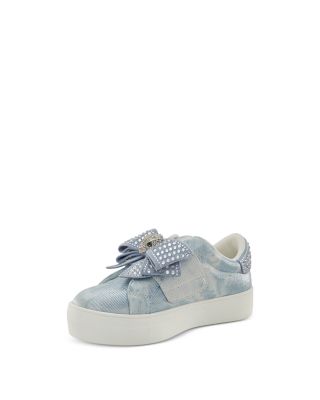 Girls' Mini Laney Bow Embellished Sneakers - Toddler, Little Kid, Big Kid